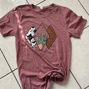 Bella Canvas Mauve Graphic Tee